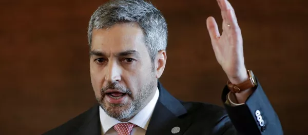Mario Abdo Benítez, presidente de Paraguay Mario Abdo Benítez, presidente de Paraguay - Sputnik Mundo