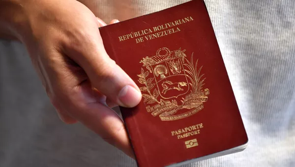 Un pasaporte venezolano (archivo)