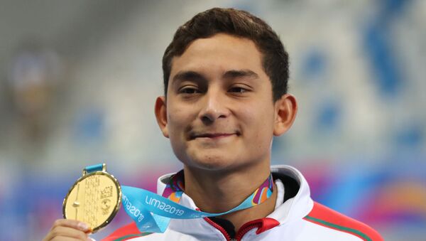 Kevin Berlín, clavadista mexicano - Sputnik Mundo