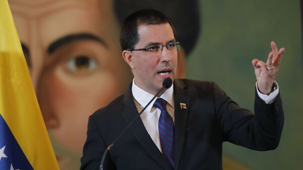 Jorge Arreaza, canciller de Venezuela - Sputnik Mundo