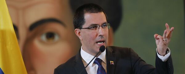 Jorge Arreaza, canciller de Venezuela - Sputnik Mundo