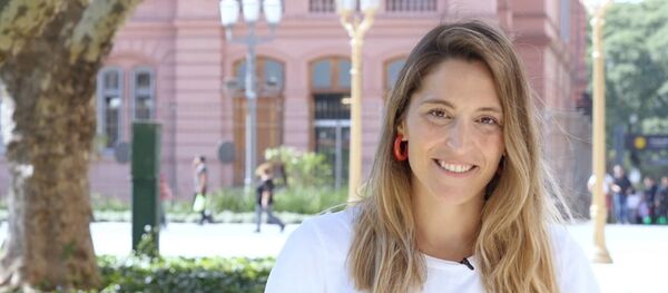 Manuela Castañeira es la única mujer candidata a la presidencia de Argentina - Sputnik Mundo