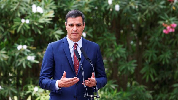 Pedro Sánchez, presidente interino del Gobierno de España - Sputnik Mundo