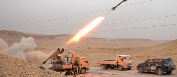 El Ejército sirio ataca las posiciones de los terroristas (archivo) - Sputnik Mundo