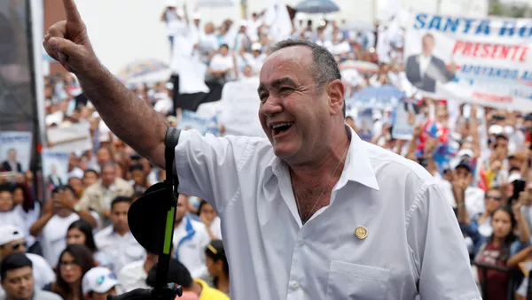 Alejandro Giammattei, candidato a la presidencia de Guatemala