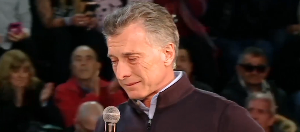 ¿Qué ha hecho llorar a Mauricio Macri? - Sputnik Mundo