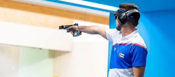 Jorge Félix Álvarez, campeón panamericano de tiro rápido en Lima 2019 - Sputnik Mundo