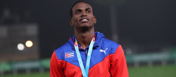 Luis Zayas, atleta cubano Luis Zayas, atleta cubano - Sputnik Mundo