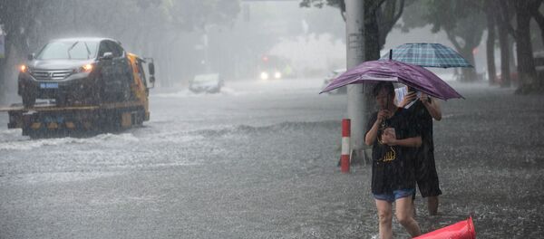 Tifón Lekima en China - Sputnik Mundo