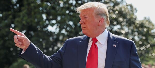 Donald Trump, presidente de EEUU - Sputnik Mundo