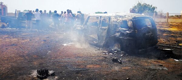 Explosión de coche bomba en Bengasi, Libia (archivo) - Sputnik Mundo