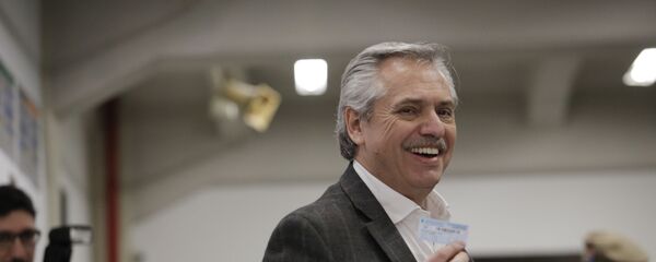 Alberto Fernández, precandidato presidencial argentino - Sputnik Mundo