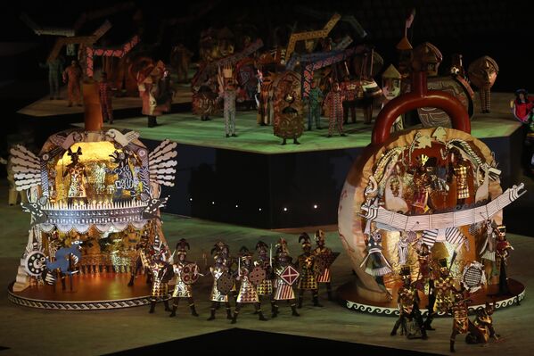 Así fue la colorida ceremonia de clausura de los Juegos Panamericanos de Lima - Sputnik Mundo