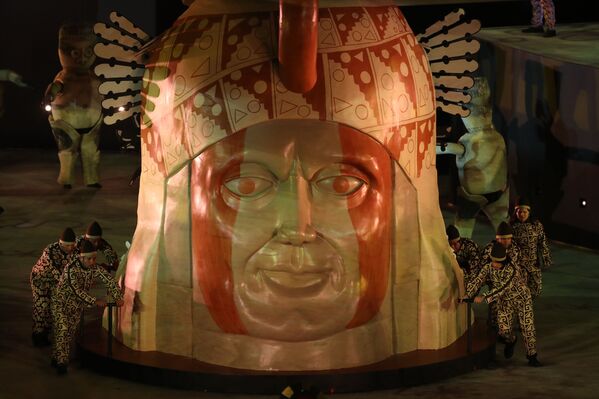 Así fue la colorida ceremonia de clausura de los Juegos Panamericanos de Lima - Sputnik Mundo