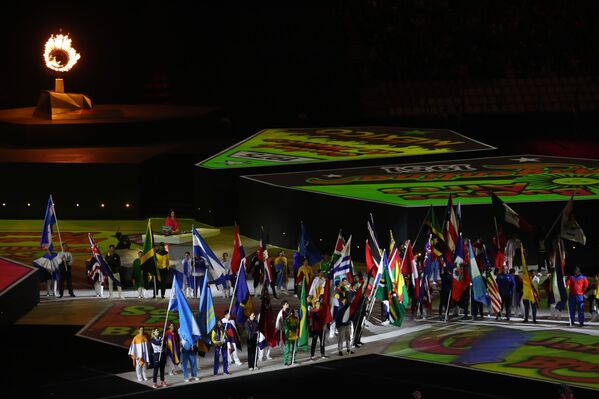 Así fue la colorida ceremonia de clausura de los Juegos Panamericanos de Lima - Sputnik Mundo