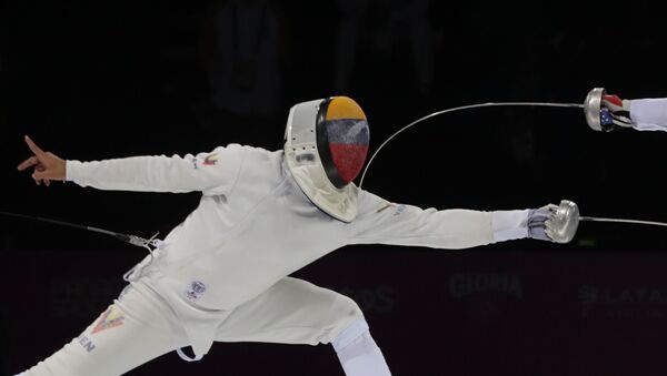 Rubén Limardo, campeón panamericano de la esgrima - Sputnik Mundo