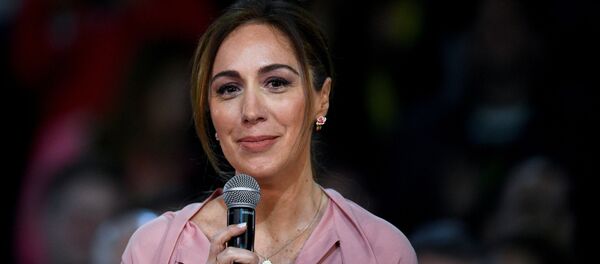 María Eugenia Vidal, gobernadora de la provincia argentina de Buenos Aires  - Sputnik Mundo