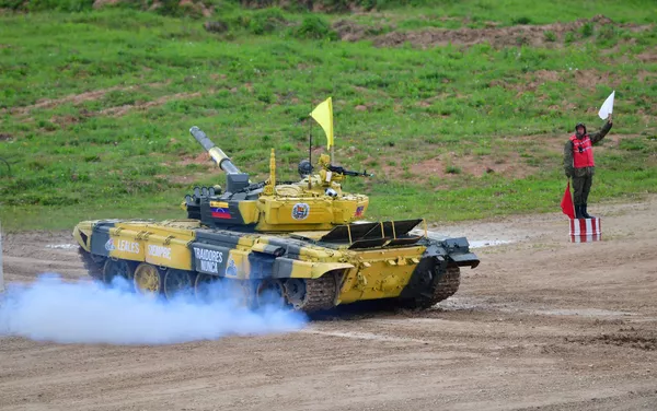Tanque T-72B3 venezolano en los Army Games 2019 Tanque T-72B3 venezolano en los Army Games 2019 - Sputnik Mundo