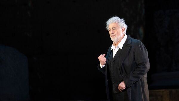 Plácido Domingo, cantante de ópera español - Sputnik Mundo