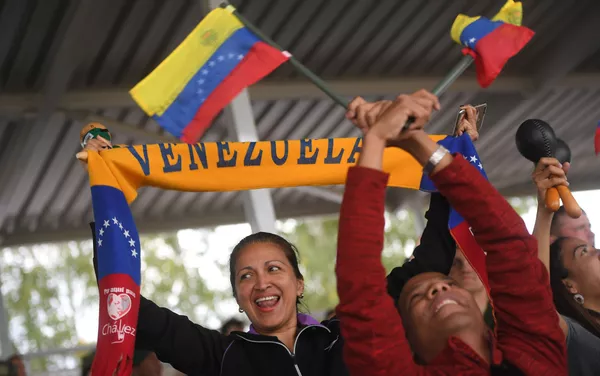 Venezolanos apoyan a su país en los Army Games 2019 Venezolanos apoyan a su país en los Army Games 2019 - Sputnik Mundo
