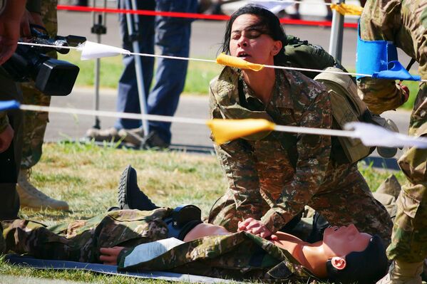 La cara femenina de los juegos Army Games 2019
 - Sputnik Mundo