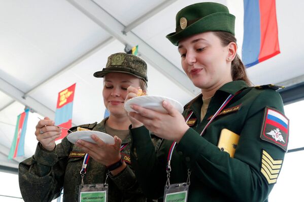 La cara femenina de los juegos Army Games 2019
 - Sputnik Mundo