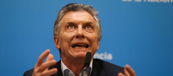 Mauricio Macri, presidente de Argentina - Sputnik Mundo