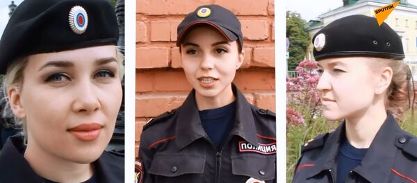 Las hermosas mujeres policías rusas - Sputnik Mundo