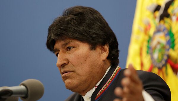 Evo Morales, presidente de Bolivia - Sputnik Mundo