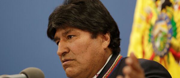 Evo Morales, presidente de Bolivia - Sputnik Mundo
