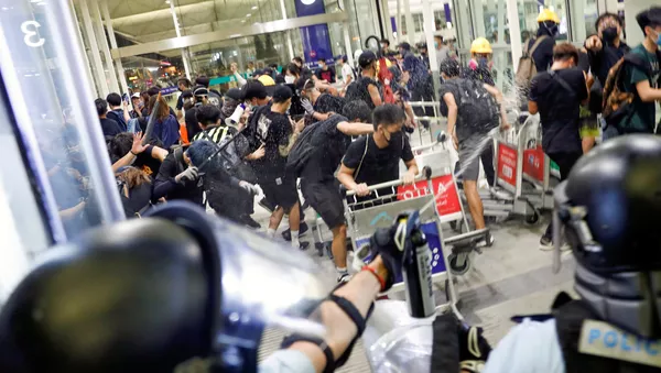 Protestas en Hong Kong