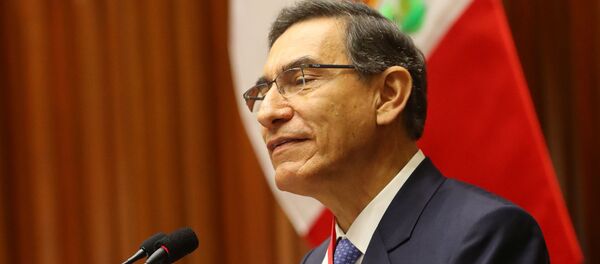 Martín Vizcarra, presidente de Perú - Sputnik Mundo