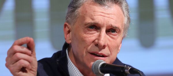Mauricio Macri, presidente de Argentina - Sputnik Mundo