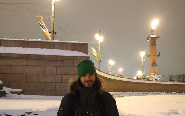 Pablo en la Isla Vasílievski Pablo en la Isla Vasílievski - Sputnik Mundo