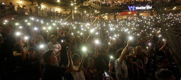 Ceremonia luctuosa en El Paso - Sputnik Mundo