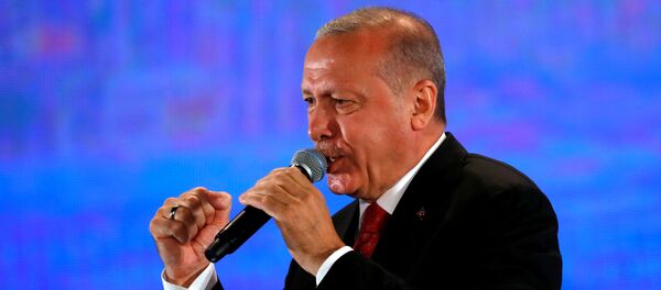 El presidente de Turquía, Recep Tayyip Erdogan - Sputnik Mundo