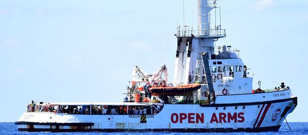 Open Arms, el barco de rescate español - Sputnik Mundo