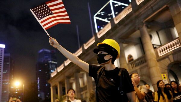 Protestas en Hong Kong - Sputnik Mundo