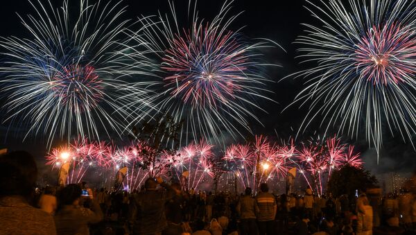  Festival Internacional de Fuegos Artificiales Rostec 2018 (archivo) - Sputnik Mundo