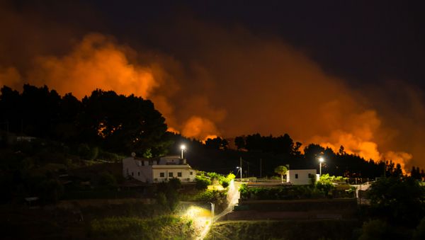 Incendio en Gran Canaria Incendio en Gran Canaria - Sputnik Mundo