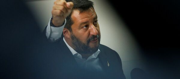 Matteo Salvini, ministro del Interior de Italia Matteo Salvini, ministro del Interior de Italia - Sputnik Mundo