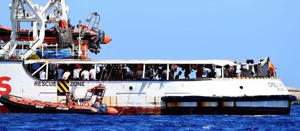 Barco de rescate Open Arms - Sputnik Mundo