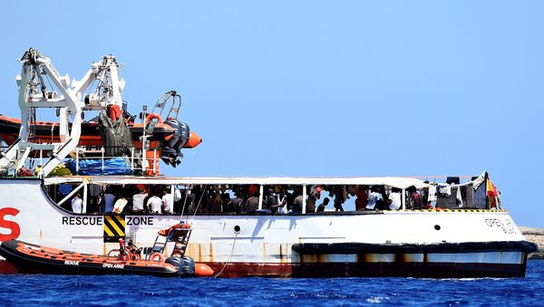 Barco de rescate Open Arms - Sputnik Mundo