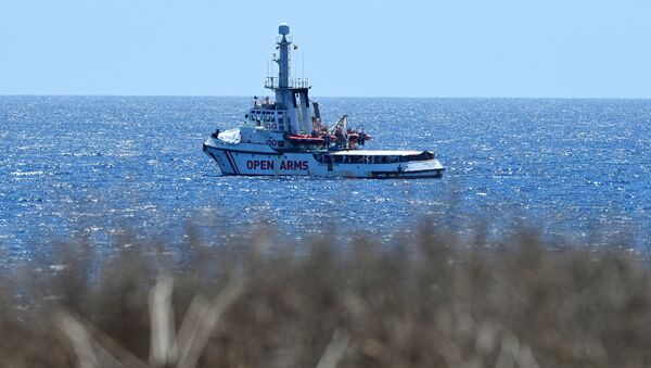 Barco de rescate Open Arms - Sputnik Mundo