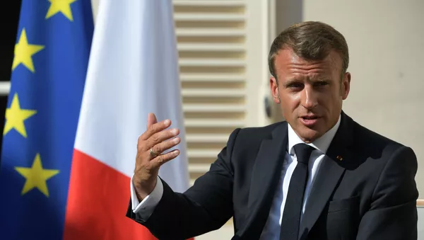 Emmanuel Macron, presidente de Francia