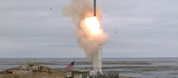 La prueba del misil crucero - Sputnik Mundo