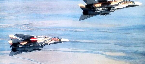 Истребитель Grumman F-14 Tomcat иранских ВВС  - Sputnik Mundo