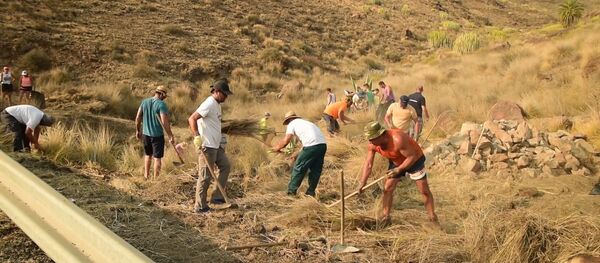 Así es la lucha contra los incendios forestales en Gran Canaria - Sputnik Mundo