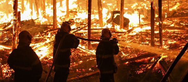 Incendio en Brasil (archivo) - Sputnik Mundo