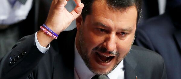 Matteo Salvini, vicepresidente y Ministro de Interior de Italia - Sputnik Mundo
